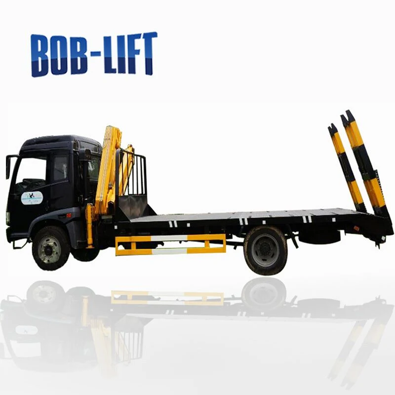 Factory Direct Supply 4/5/ 6.3 Ton Knuckle Boom Crane Truck Mounted Crane for Sale