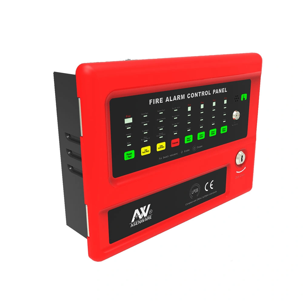 Alarme de détection incendie conventionnels Intelligent System Control Panel 1-32 Zone