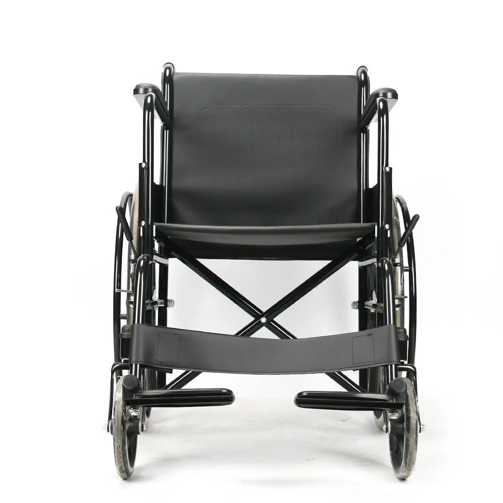 Folding Customized Brother Medical Steel Powder Coating Lightweight Hospital Wheelchair