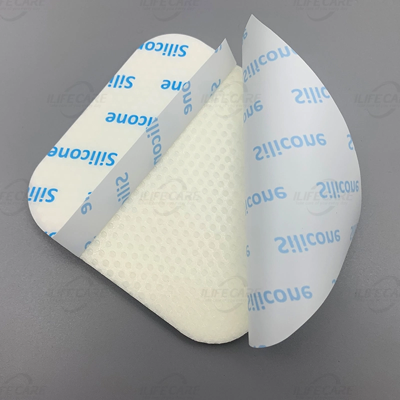 Sacral Silicone Adhesive Foam Wound Dressing Bed Sore Treatment Bandage for Sacrum