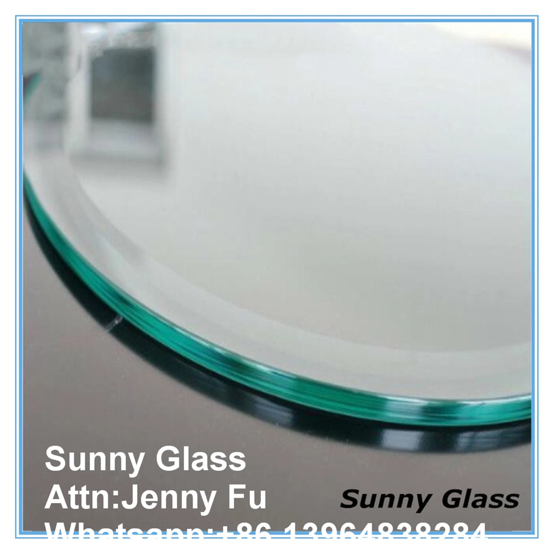 8.38mm, 10.38mm, 10.76mm, 12.76mm Clear Tempered Building Toughened Laminated Safety Glass for Window, Door, Stair, Railing,