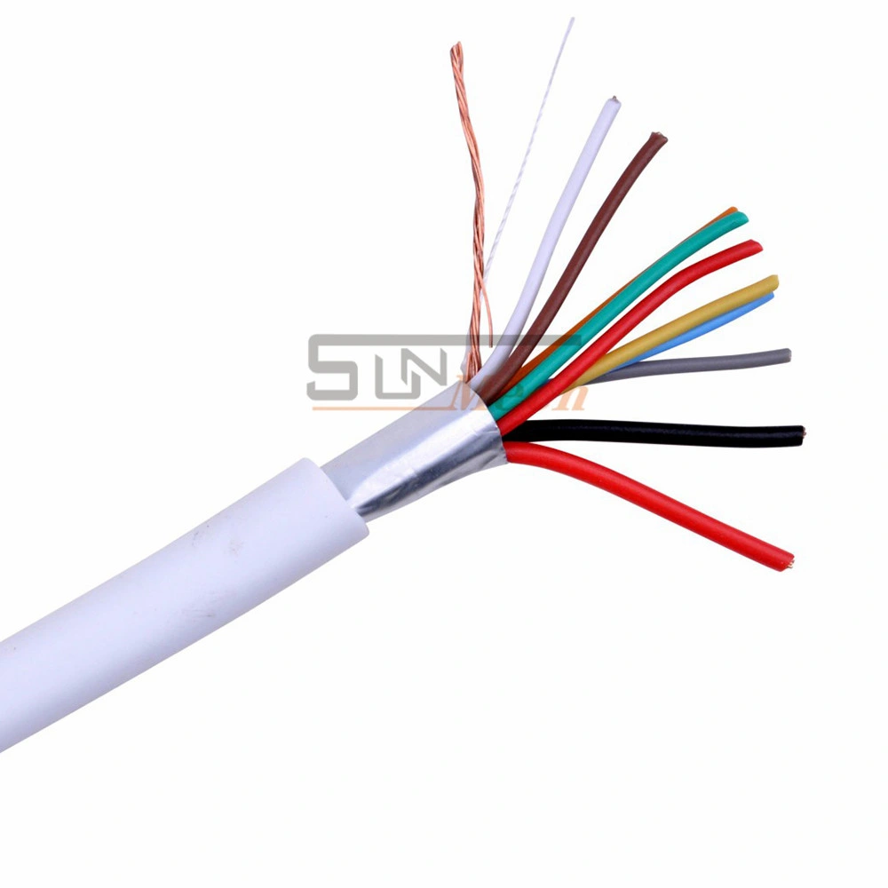 Alarm Cable Ls0h LSZH 2core 4 Core 6 Core 8 Core 10 Core 12 Core Alarm with Fire Resistant PVC Jacket