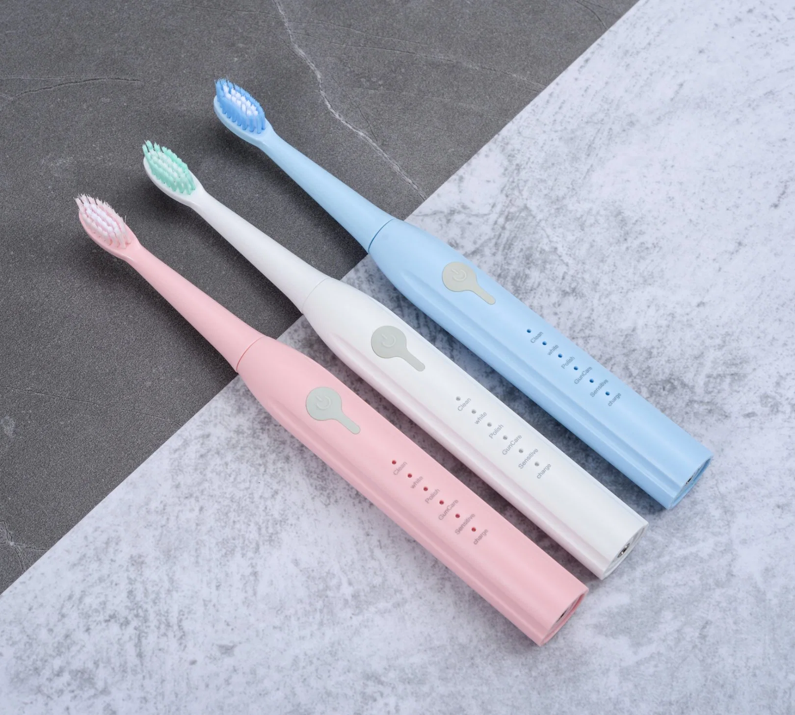 Wholesale Low Price Waterproof Battery Power Rechargeable Electric Ultrasonic Toothbrush