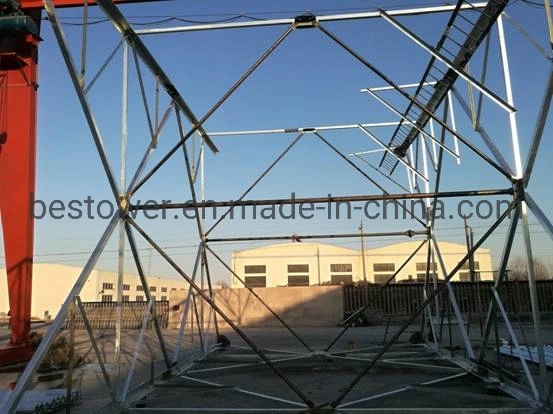 Steel Structure Platform Application Electrical Power Transmission Tower