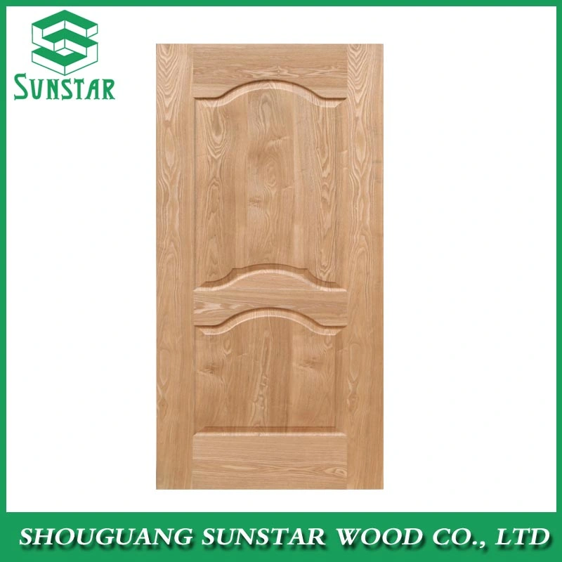 Diseño de la puerta de chapa de madera pintura de la puerta de madera maciza HDF