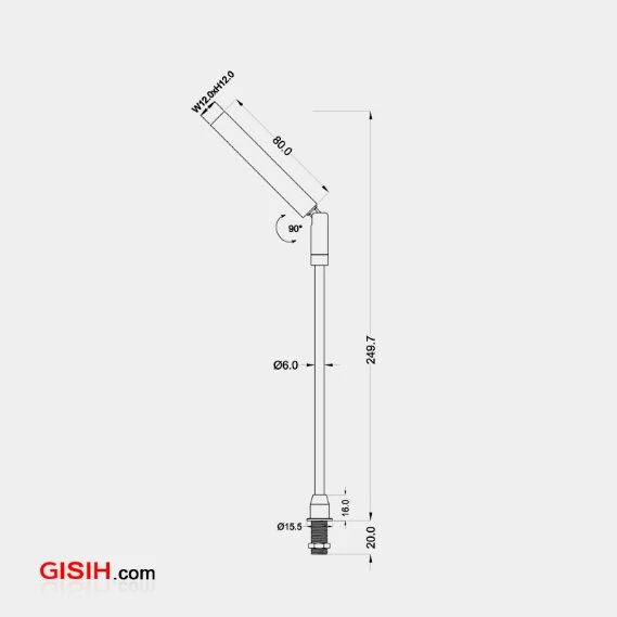 CE Approval 1W Jewelry Cabinet Light/Display Lighting LC7319A