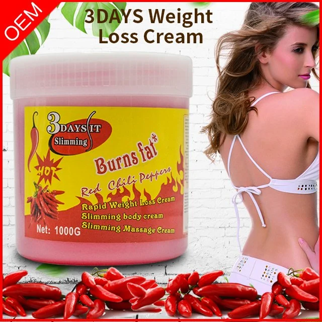 Gel de masaje corporal reductor de peso y quemador de grasa Chili Slimming en oferta 1kg, reafirma la piel