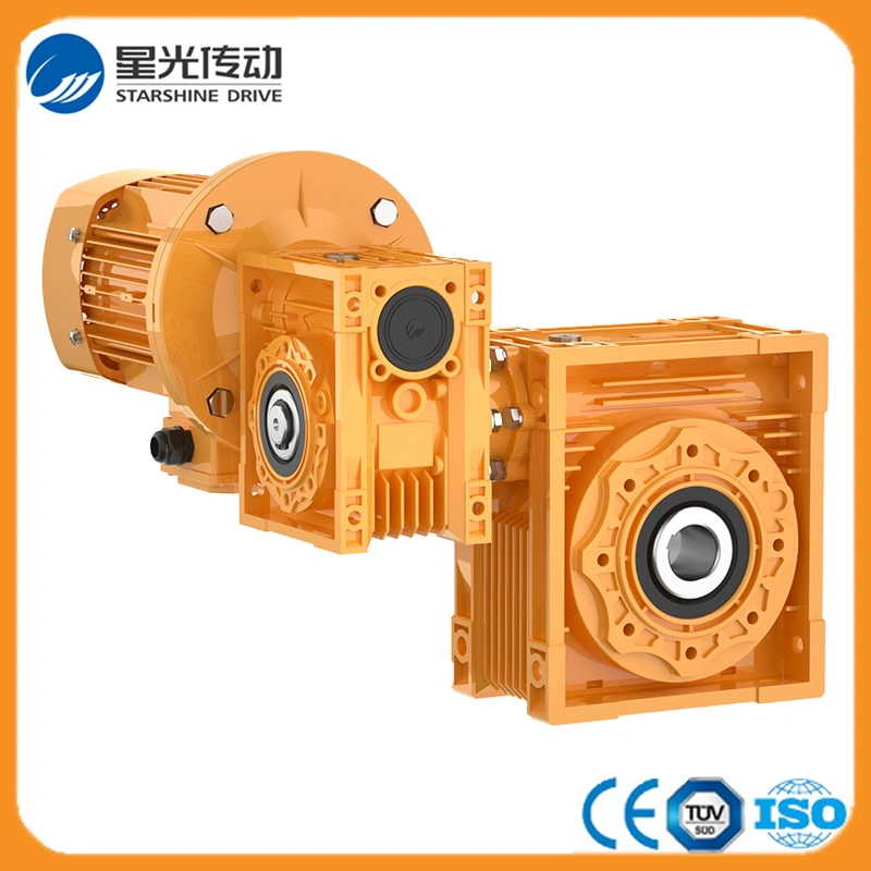 High Quality RV Series Worm Gearbox Reducer Die Cast Aluminum
