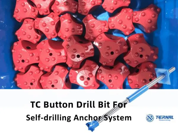 T30 Thread Anchor Bar Drill Bit for Tunneling