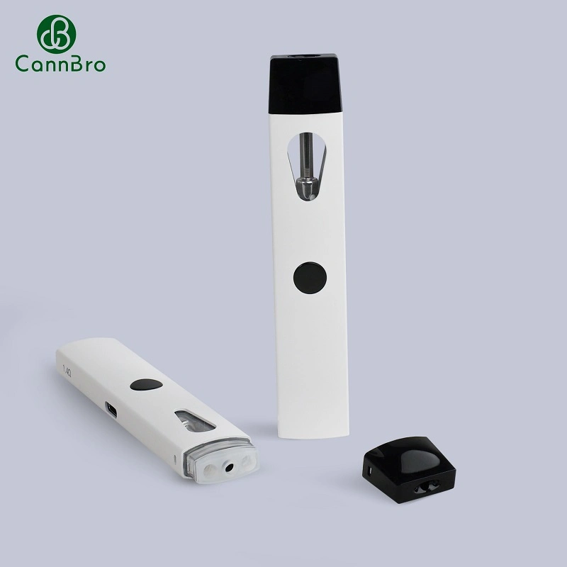 Custom Electronic Cigarette Vaporizer Live Resin Empty 1ml 2ml Hhc Disposable/Chargeable Pod for D8 Oil Rechargeable Thco Vape Disposable/Chargeable