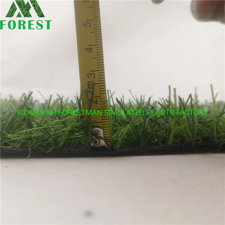 25mm Chinese Factory Decorative Landscape Fake Garden Synthetic Artificial Grass