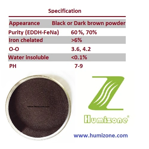 Humizone EDDHA-Fe-3.6 Trace Element Fertilizer