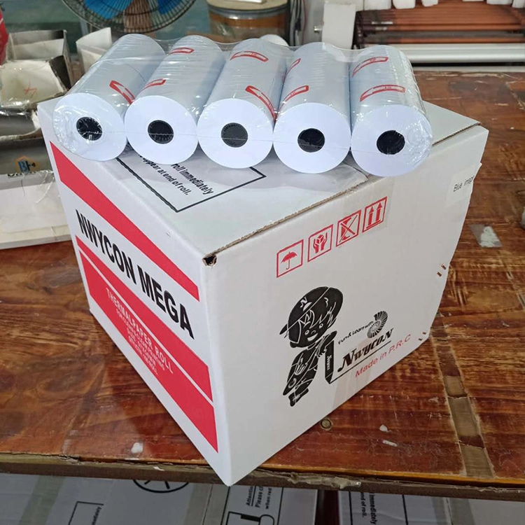 Customized Color 57X45mm 57X40mm Cash Register Paper Roll Thermal Paper Manufacturer