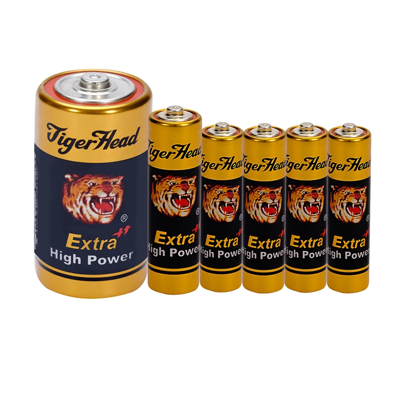 Tiger Head Price R20p Carbon Zinc Battery Pack for Gas Stove/Radios/Speaker