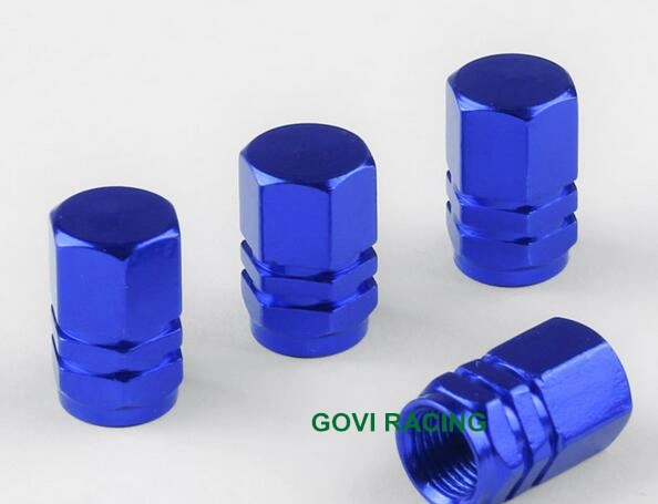 4PCS/Set Universal Car Wheel Tire Tyre Valve Caps with Aluminum1.6*1cm