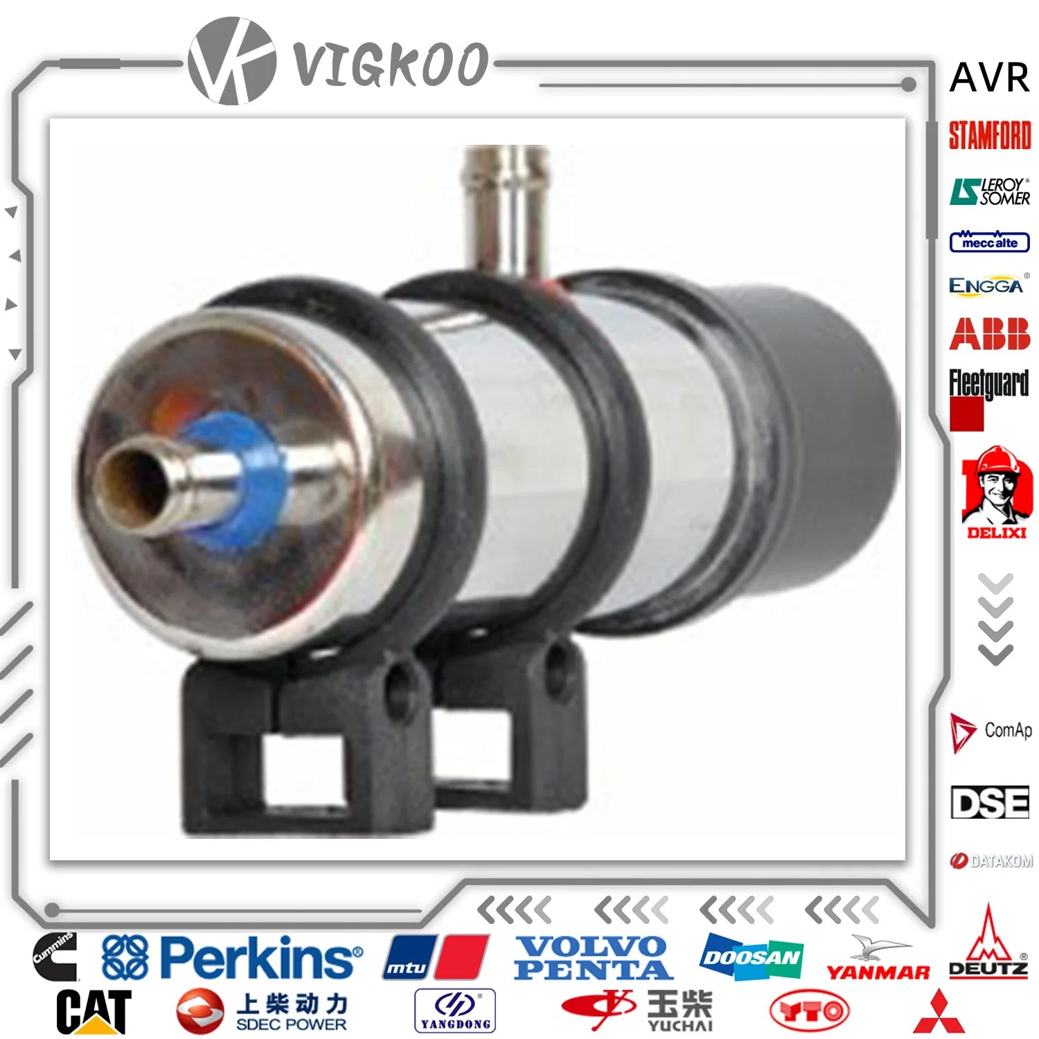 Motor pré-aquecedor de água geral 300 a 500 milhões de Pré-kw 500W 1000W 2000W 3000W Bloco do Motor do líquido de arrefecimento do aquecedor