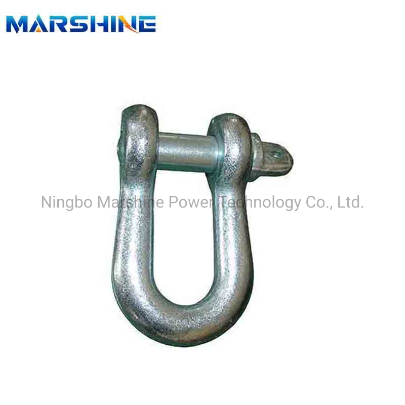 U Shackle Aerial Cable Tools Safety Stringing Equipment for Connecting Link