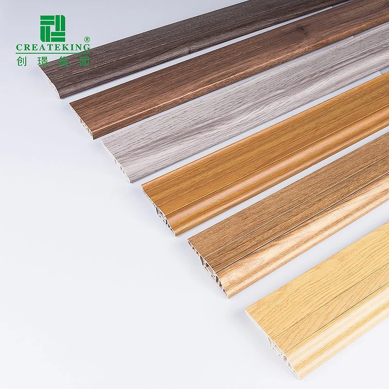 China Fabrik hohe Qaulity PVC-Skirting Board Wand Schonplatte aus Chinesischer Lieferant