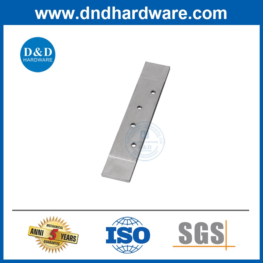 Hardware para muebles 4 pulgadas Bisagra de puerta separación de agujeros placa de acero