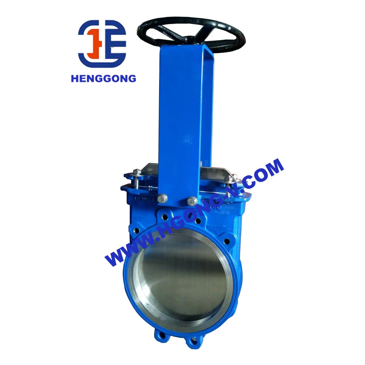 API/DIN Cast Iron Gg25 Stainless Steel Iron Electric and Pneumatic Slurry Sluice Knife Gate Valve with Pneumatic
