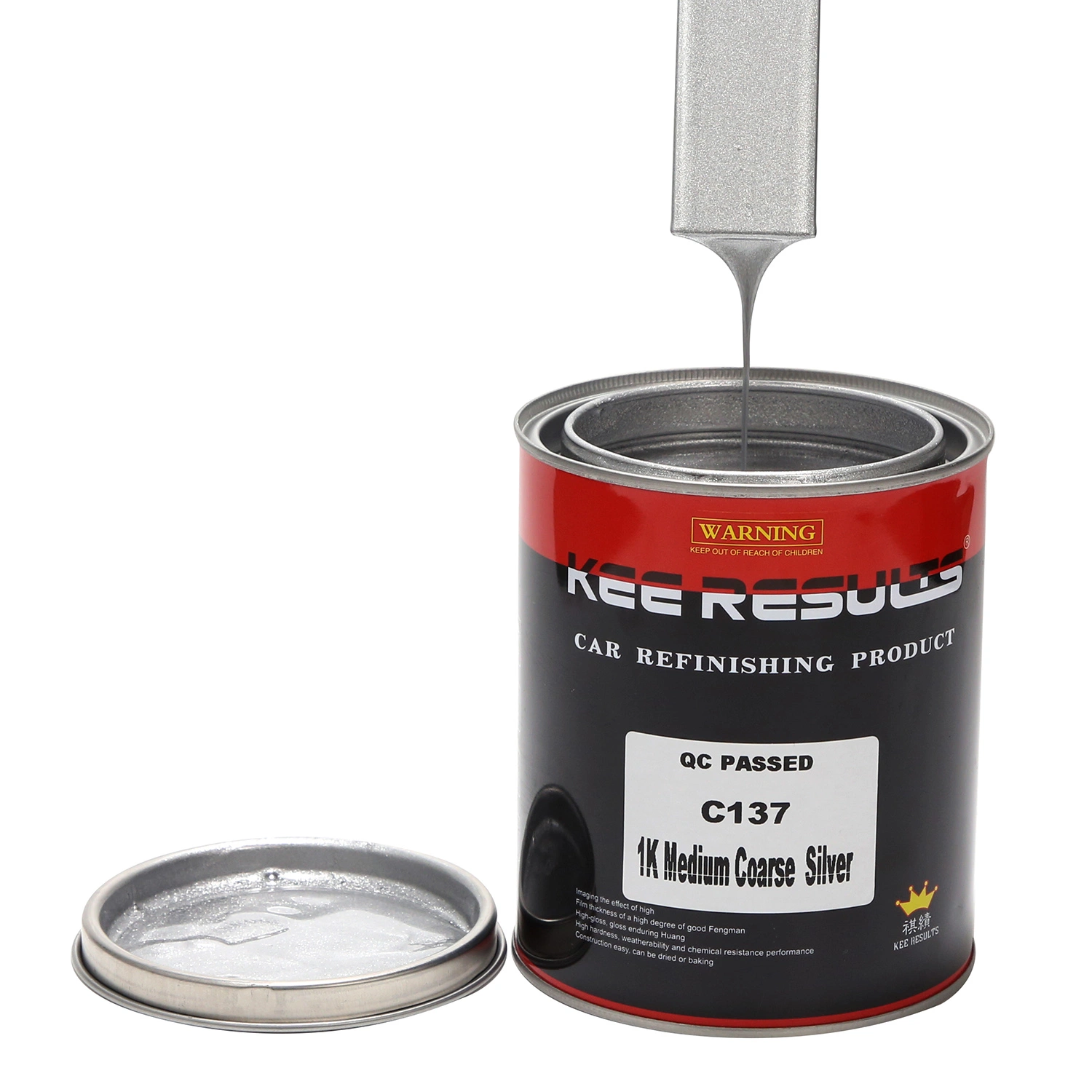 Nombre de marcas de pintura para automóviles Fábrica de pintura automotriz Plata metálica Auto Base Pintura metálica para automóviles Colores acrílicos Base de pintura para automóviles Pintura automotriz