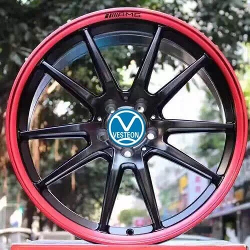 2022 New Design Modified Wheel 15X6.5j Black Machined Face Steel Rim for Sale