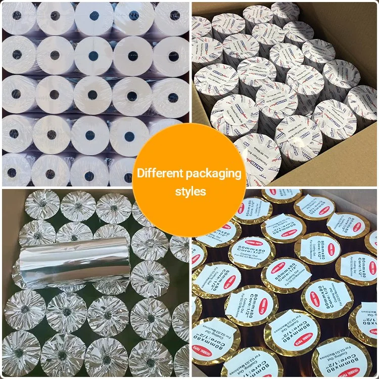Medical Thermal Paper Rolls 57X40 3 1/8 Cash Register Paper Roll 80mm Thermal Photo Paper