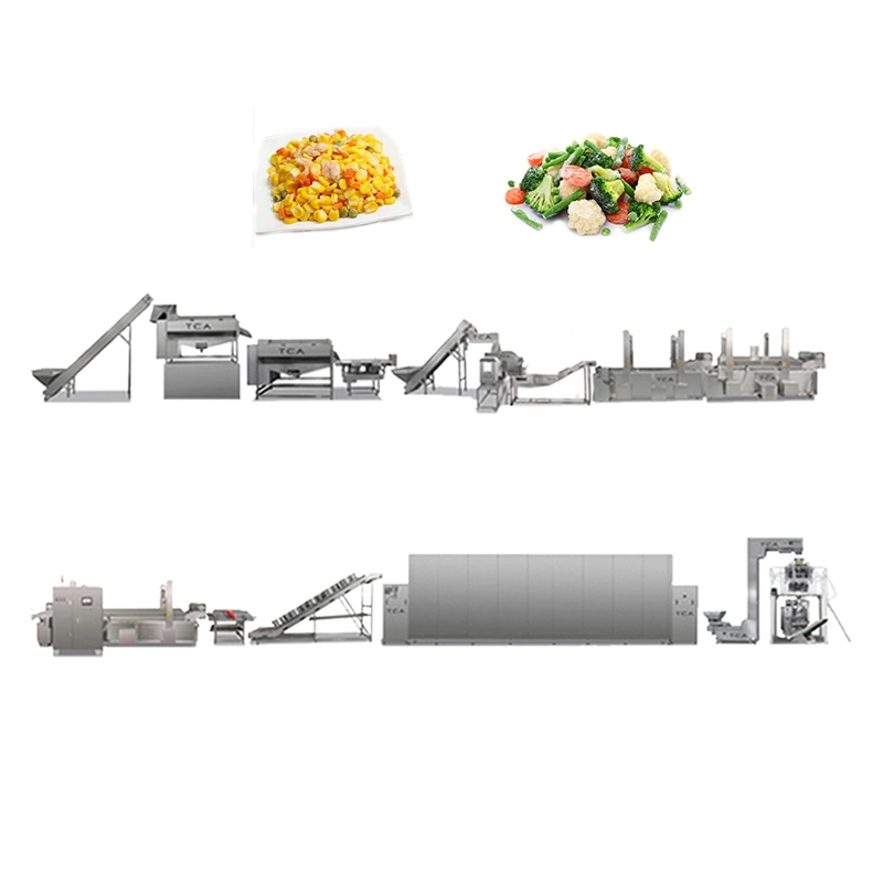 Momordica Charantia Pumpkin Lentils Edamame Vegetable Processing Line