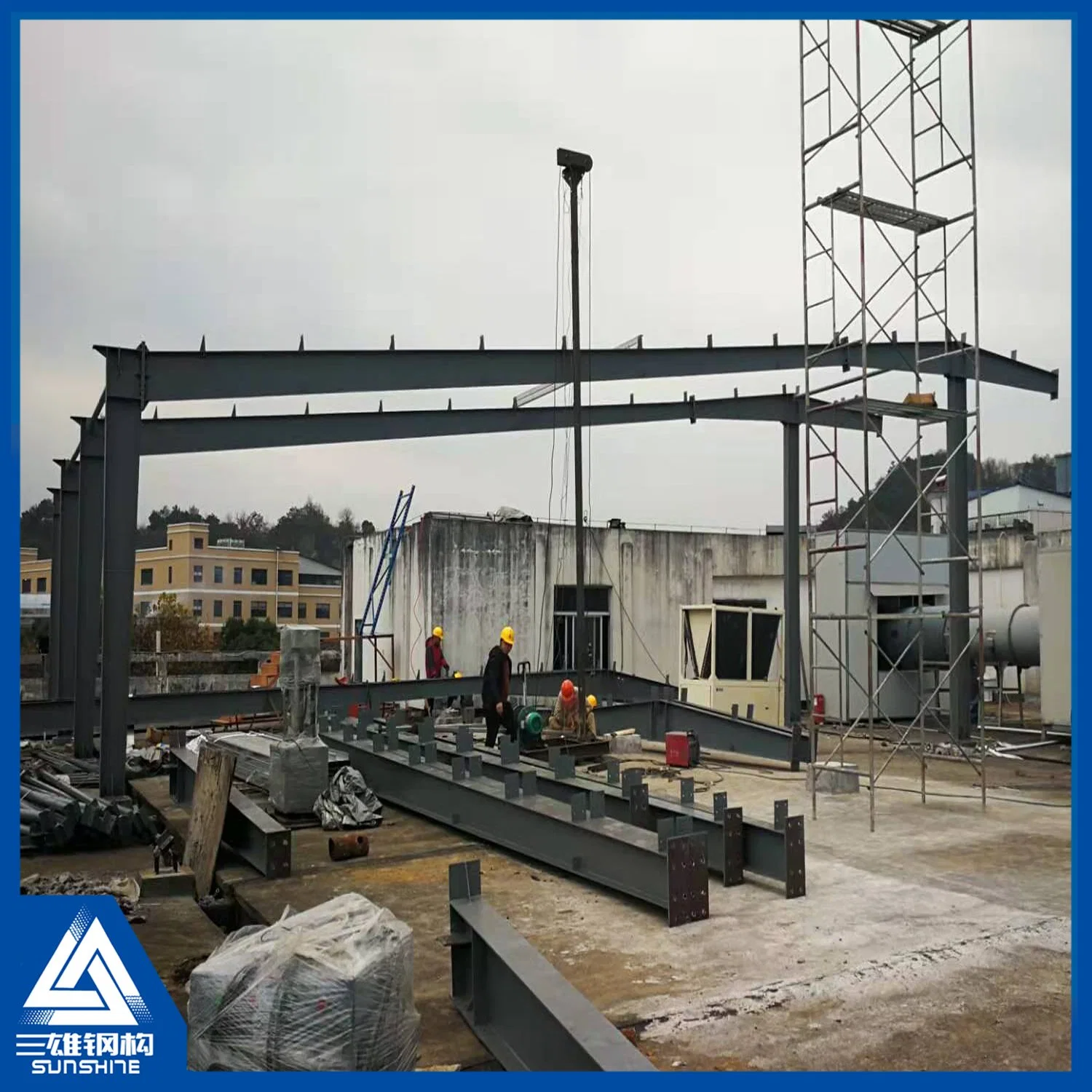 Metal Frame Steel Fabrication Roof Truss Steel Structure