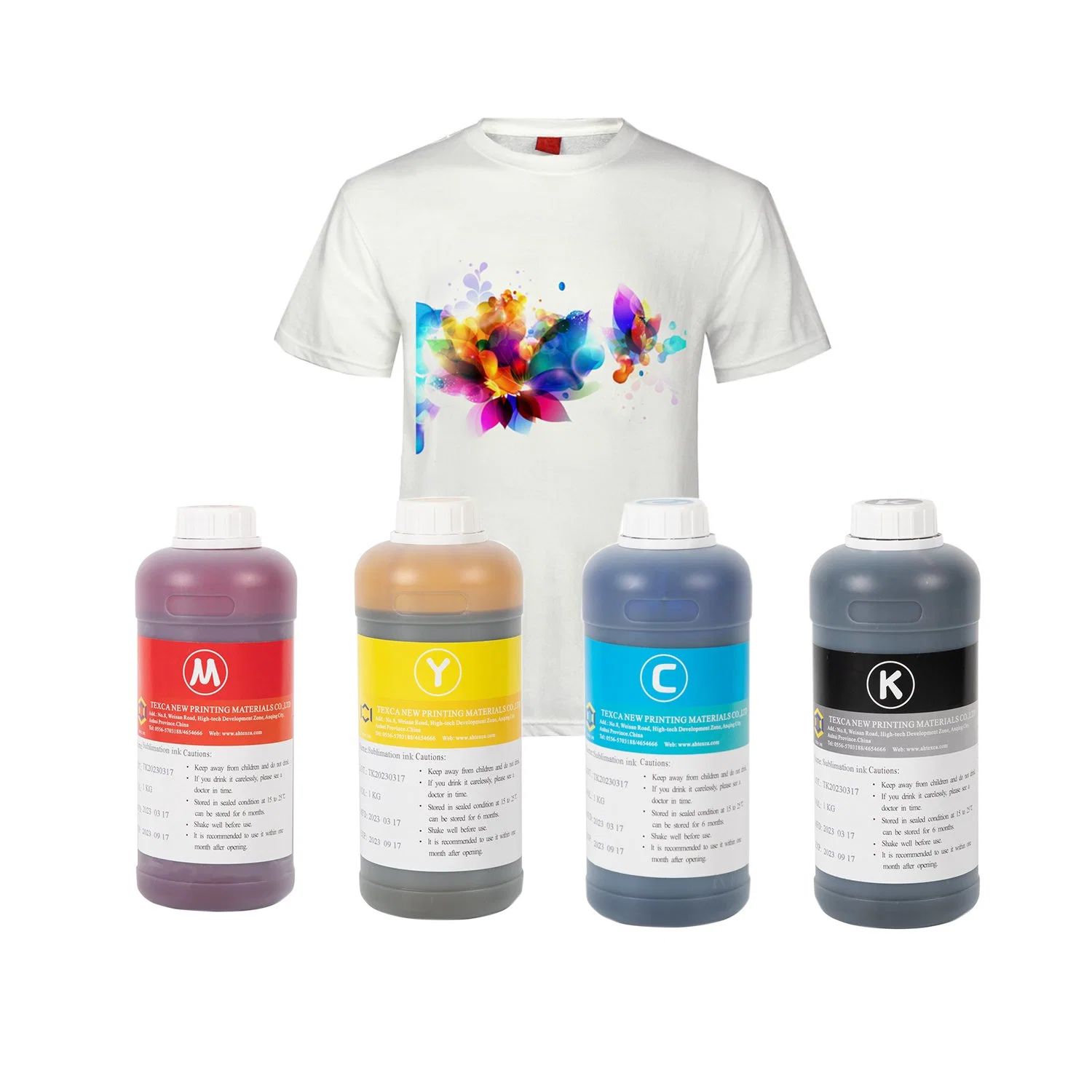 Sublimation Polyester Sportswear Printing kompatibel Gelb Farbsublimationstinte für Epson