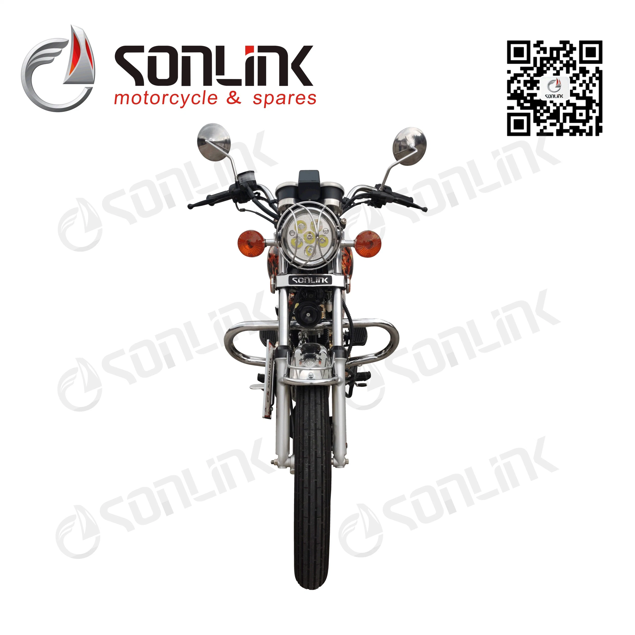 125cc 150cc 175cc 200cc Gn Neues Modell LED-Leuchten hoch Qualitätsrennen Dirt Bike /Motorrad /Motorrad /Roller (SL200-8B)