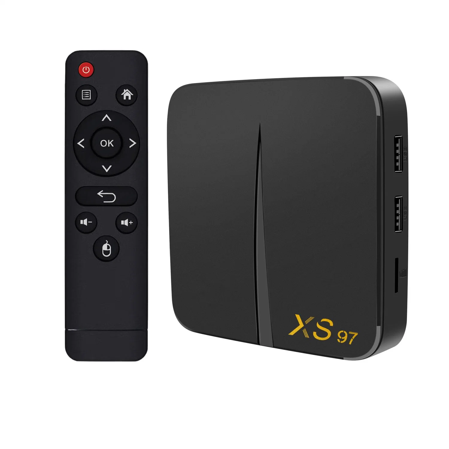 2022 Nova S905W2 2 2 GB Smart TV Box de 16 GB Android 11.0 Conjunto de leitor multimédia inteligente 4K HD YouTube para mala traseira