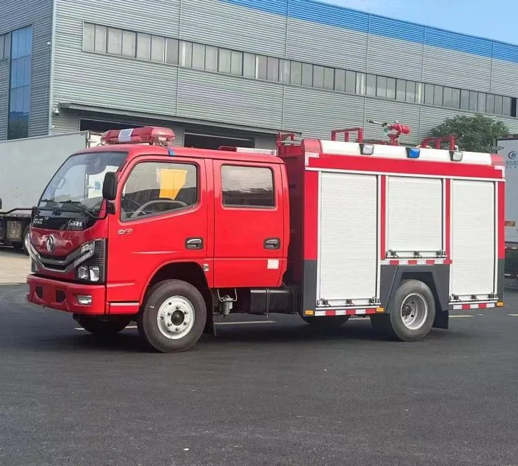 Good Price 2000 Liter 2m3 Water Tank Dongfeng Fire Fighting Truck