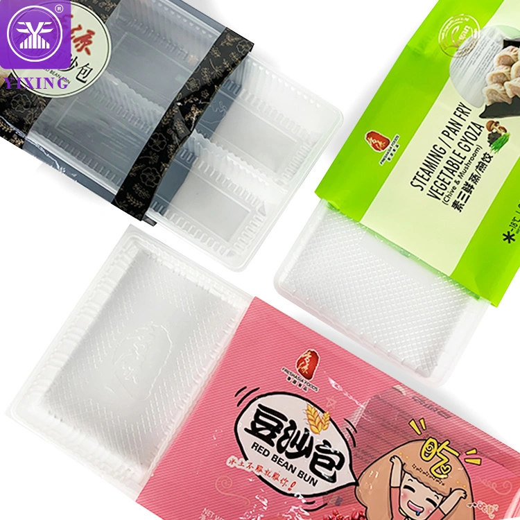 Clear Plastic Low Temperature vacuum Freezer Bags Back Sealed Pouch Shrimp Frozen Dumpling Packaging