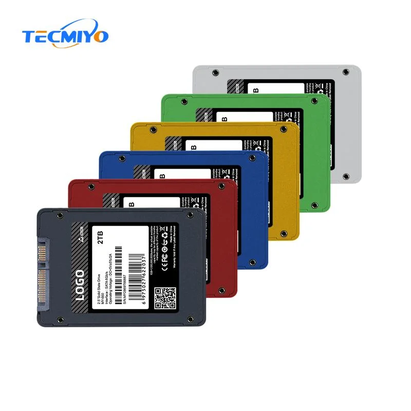 High Speed SSD SATA3 2.5" 512GB/1tb/2tb Hard Disk Tecmiyo Solid State Drive