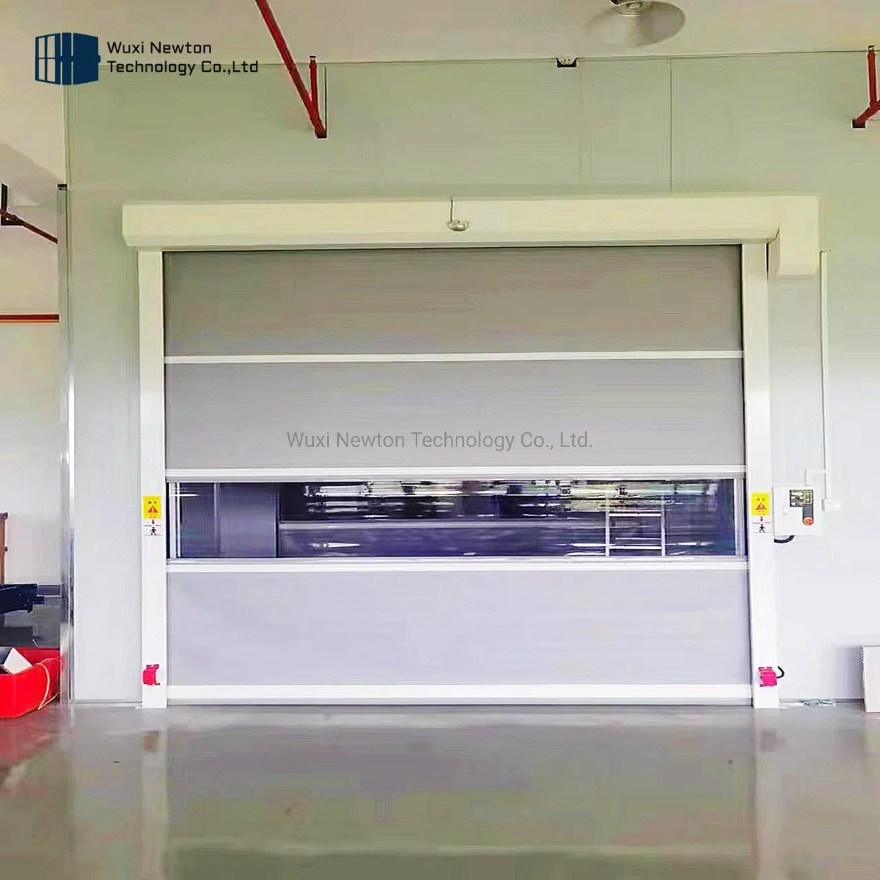 Waterproof and Moisture-Proof Mechanical Equipment Fast Door Manufacturer Roll Shutter High Speed Auto Door