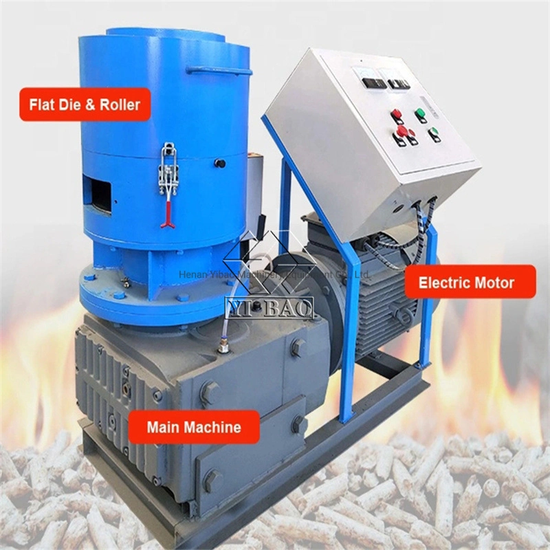 100-1400 Kg/Hour 380V Biomass Mini Pellet Mill Machines Price Wood Pelletizer Rice Mill Machine Homemade Pellet Machine