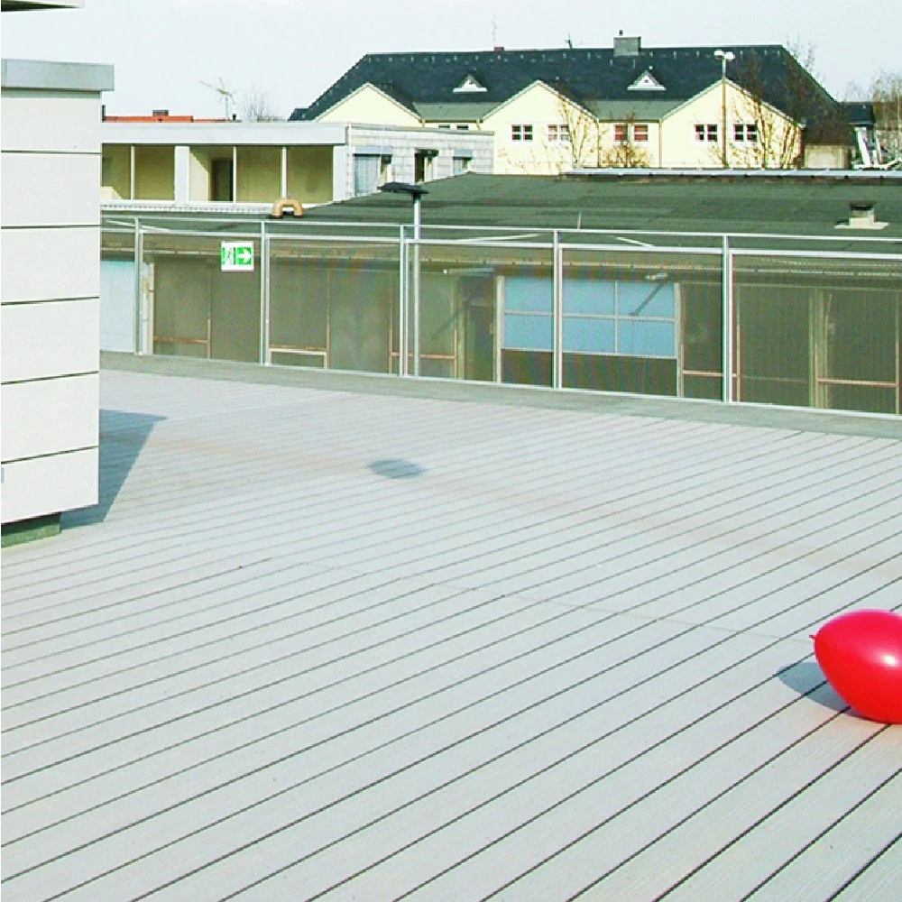 Custom Size Color Design Cost-Effective Decking Profile Limited Maintenance Eco-Friendly WPC Floor