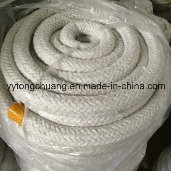 High Temp. Heat Resistance Ceramic Fiber Braided Round Sealing Rope