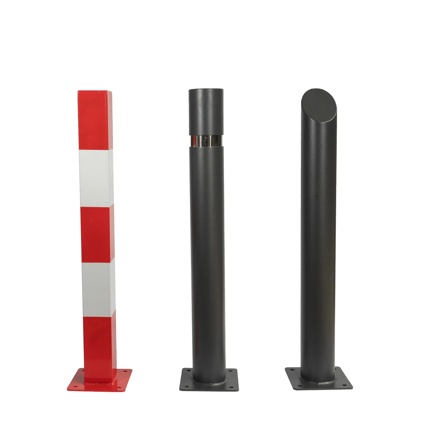 OEM Traffic Safety Barrier Handle Traffic Manual Retractable Removable Bollards with Handles