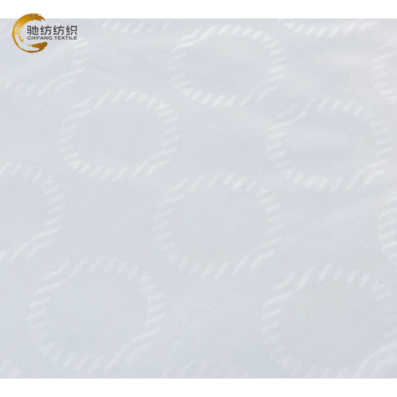 Chifang 2023 Diseño más reciente Casa de lujo ropa de cama textil 50%Cotton50%Poly 60&amp;rsquor; S 300tc Jacquard 125GSM King Size Twin Sheet Bed Set