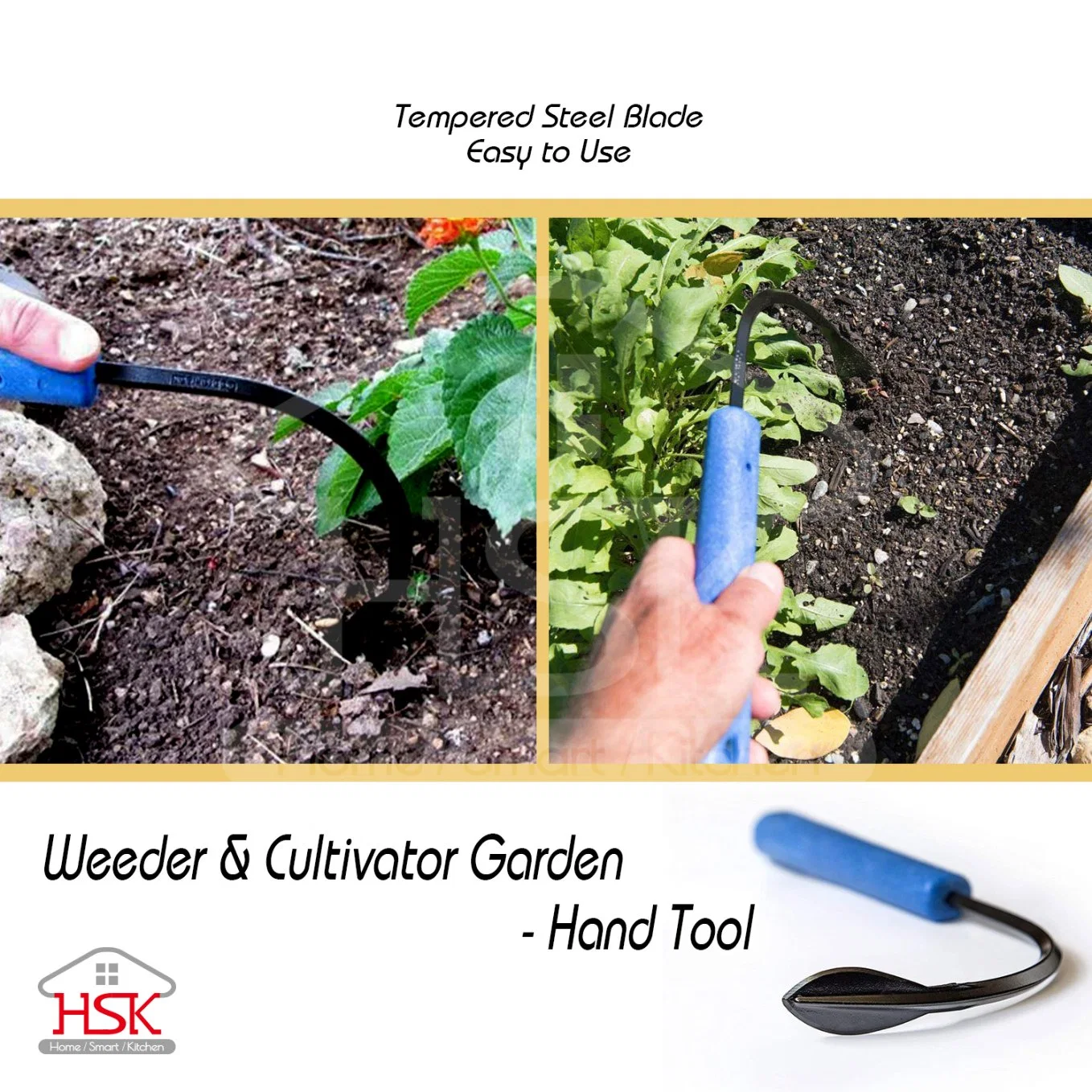 Single Claw Hook Soil Loosening Tool Root Hook Gardening Tool