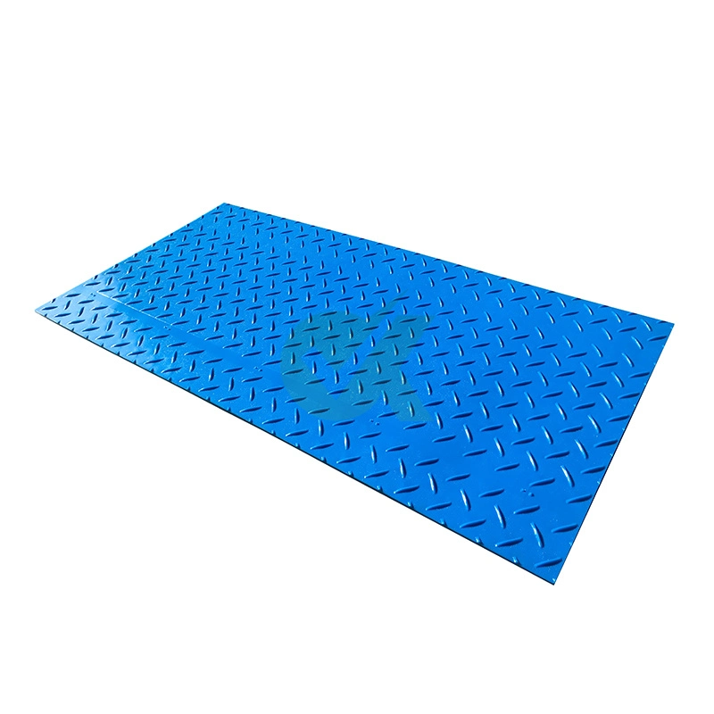 Tapis de sol en HDPE pour carte d'accès de plage composite portable