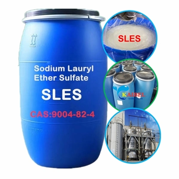 Detergent Raw Material Sodium Lauryl Sulfate SLES 70% CAS 68585-34-2