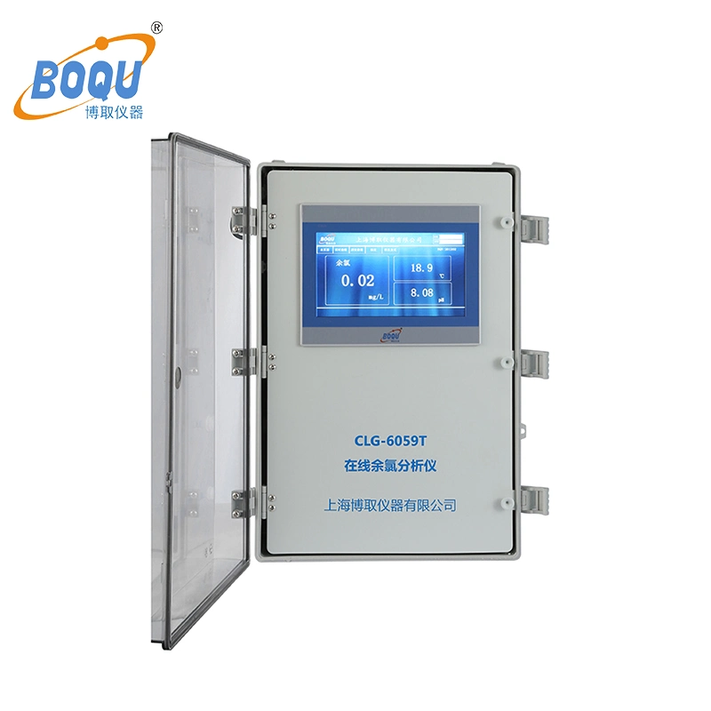 Online Digital Free Chlorine Analyser for Real Time Monitor Water Residual Chlorine Meter Sensor