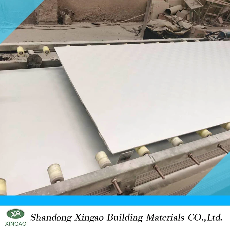 PVC Laminated Gypsum Ceiling Tiles with Aluminum Foil Backing