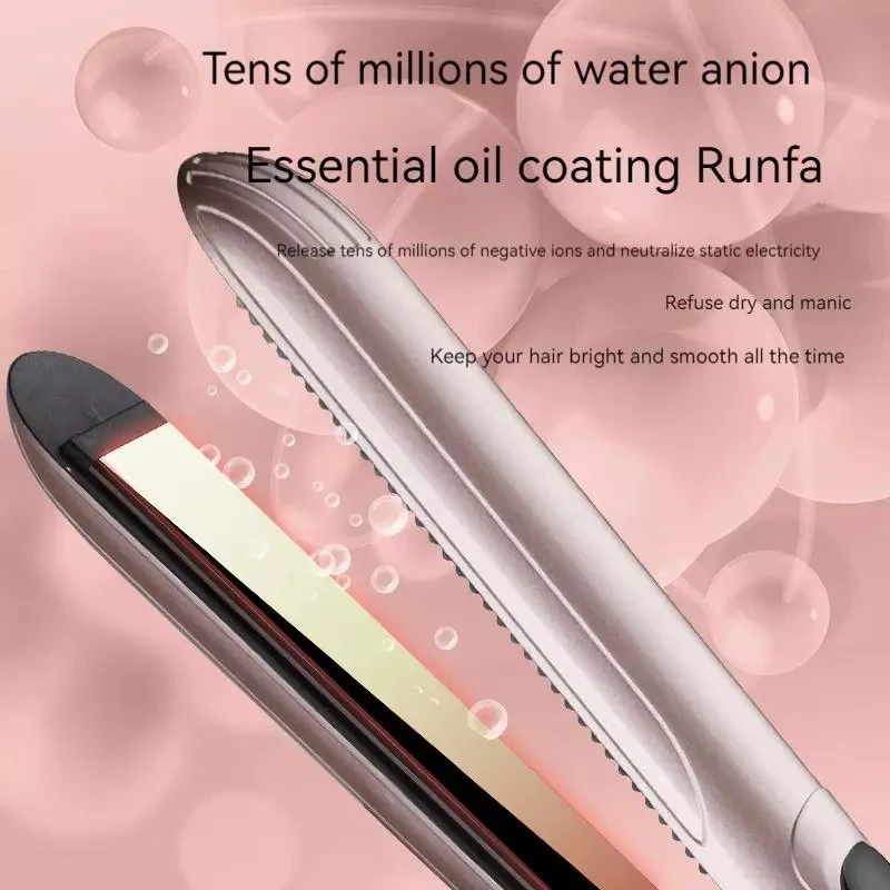 Auto Steam &Infrared Flat Iron Cloud Nine Hair Straightener Heat Transfer Printing Private Label Hair Styling Tools