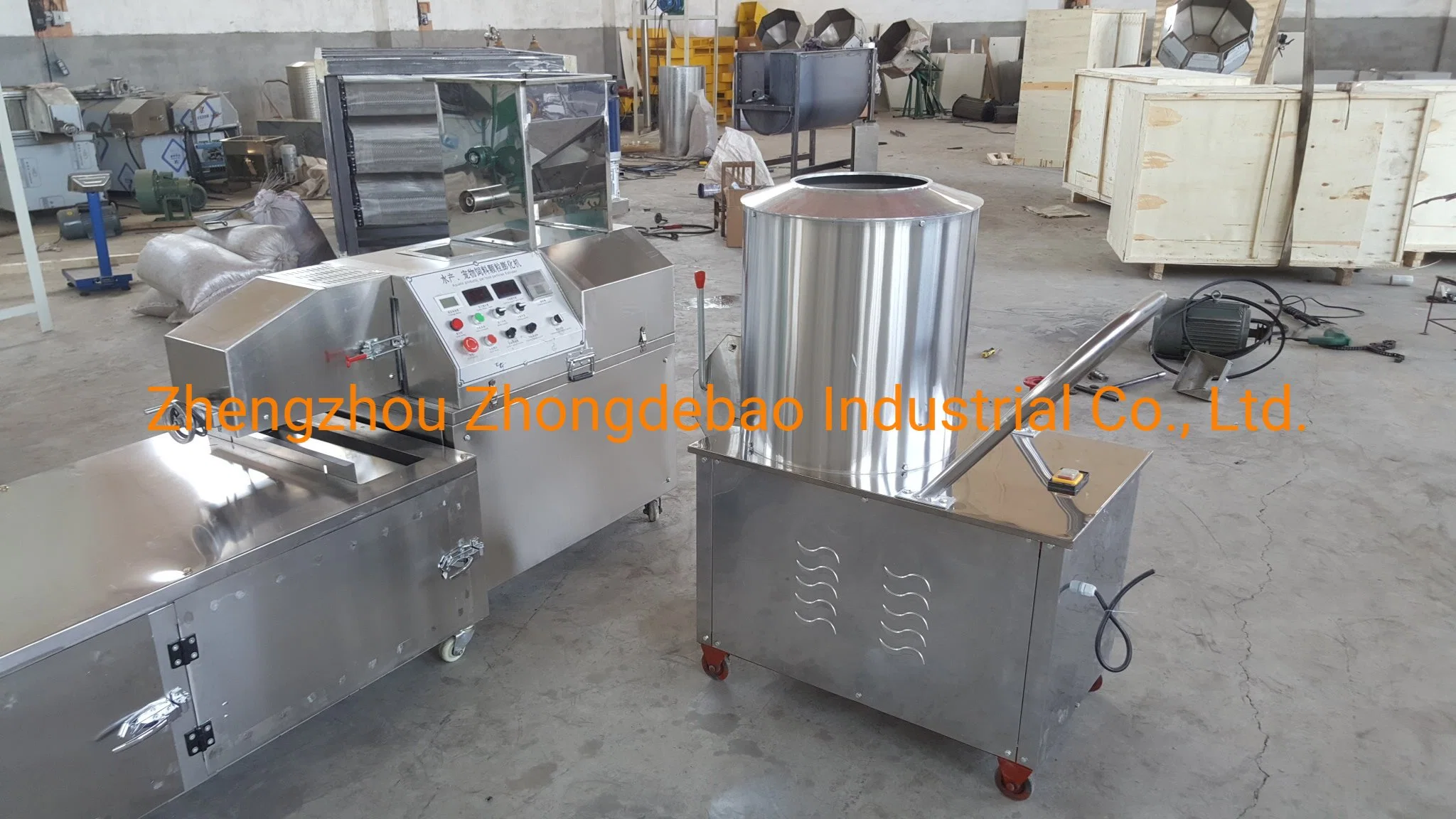 Factory Price Animal Pet Dog Cat Fish Food Soybean Extruder Plant Full Fat Soya Feed Processing Machine Line for Making Soya Meal