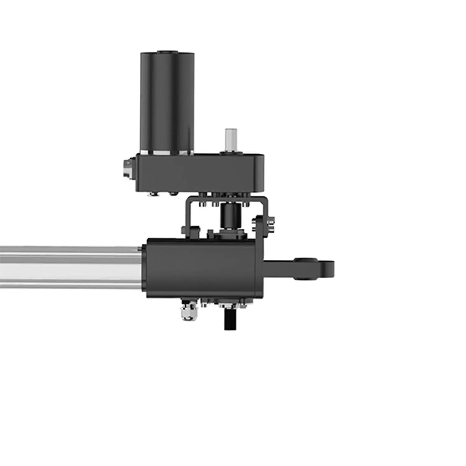 24VDC Brushed Motor Solar Tracker Linear Actuator with Maximum Load 46000n for PV Tracking Bracket