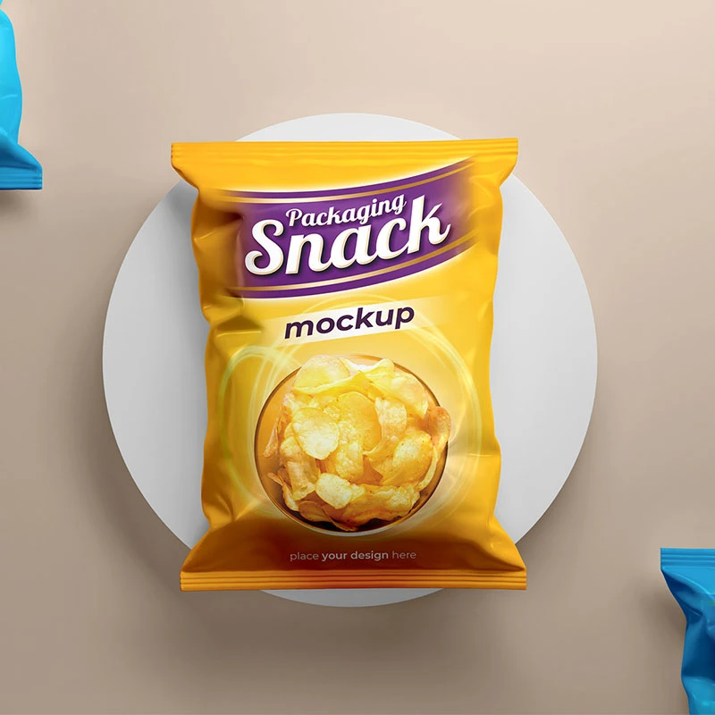 Heat Seal Packing 3 Side Chip Namkeen Snack Food Packaging Bags Supplier